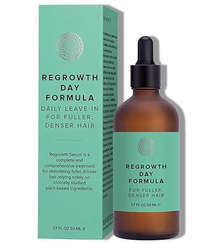 Hairprint - Suero natural para el crecimiento del cabello fórmula de día  Cuidado del cabello limpio y no tóxico (1.7 fl oz  1.7 fl oz)