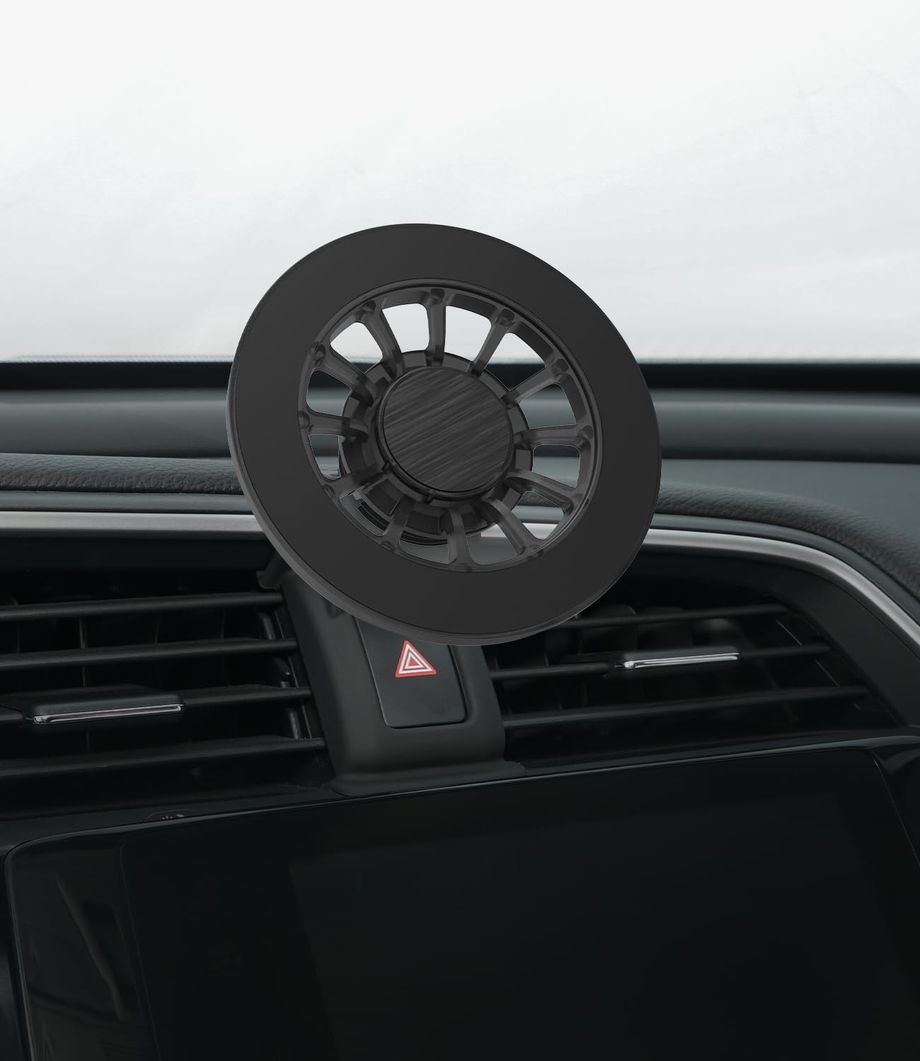 BEHAVE Magnetic Car Phone Holder for Honda Civic 2016-2021,Adjustable [20 Super Strong Magnets] Phone Mount Fit for Magsafe Cell Phone Cradles,