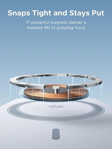 Miniatura 4 de UGREEN MagFlow - Banco de energía magnético de 20000 mAh para MagSafe con cable integrado, carga inalámbrica certificada Qi2 de alta capacidad de 25