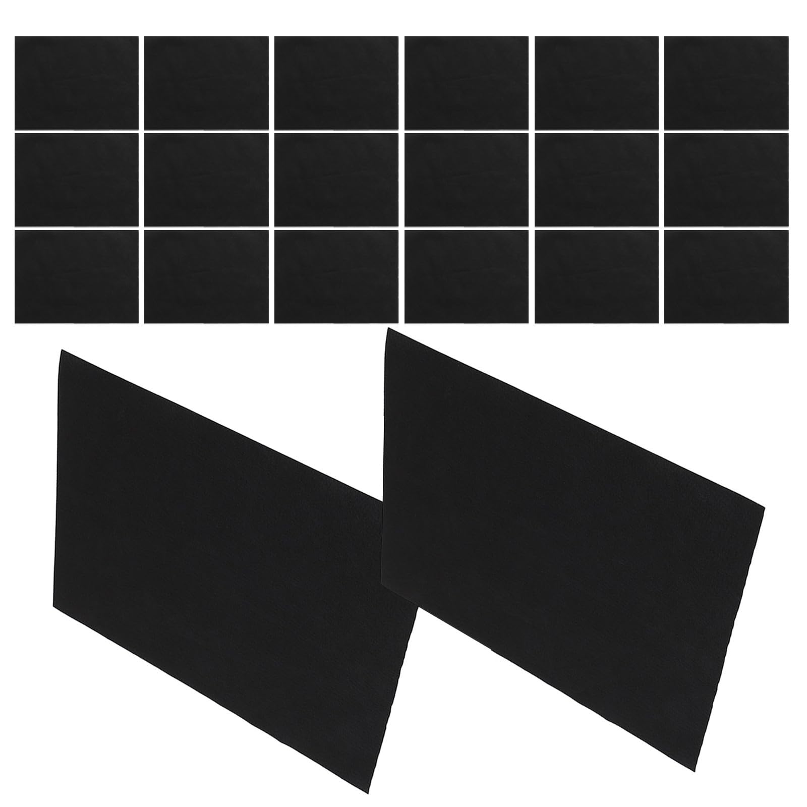Tapis de sol noir en tissu non tissé lot de 100 pièces pour voiture et camion de chantier - 8