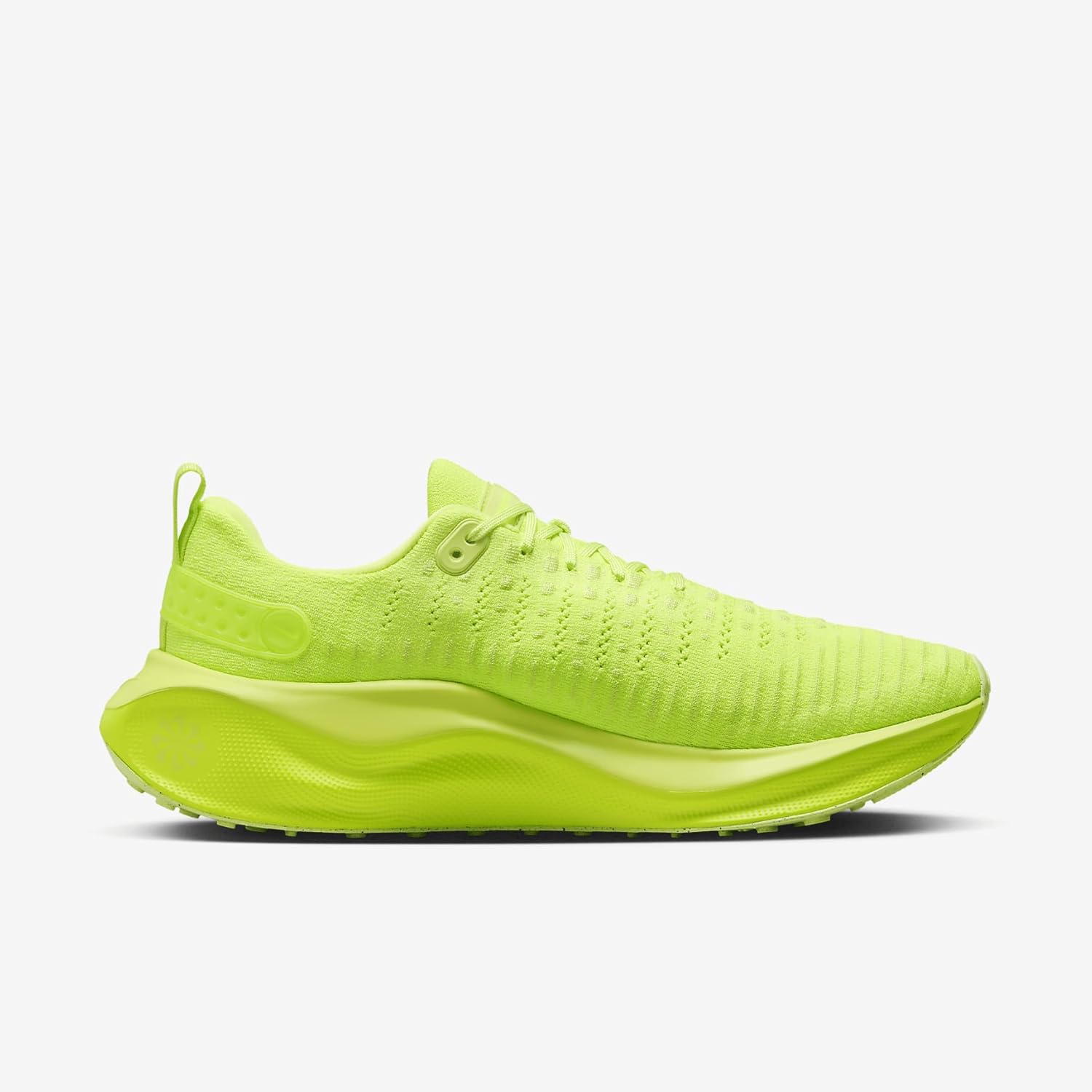Nike InfinityRN 4 Men's Road Running Shoes (DR2665-700, Volt/Black/Barely Volt) Size 10.5