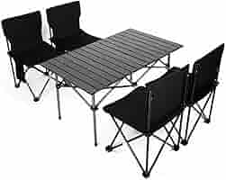 アウトドア テーブル チェア 7点セット アルミテーブル椅子 Amazon.co.jp: JPYiZren アウトドア テーブル チェア 7点セット
