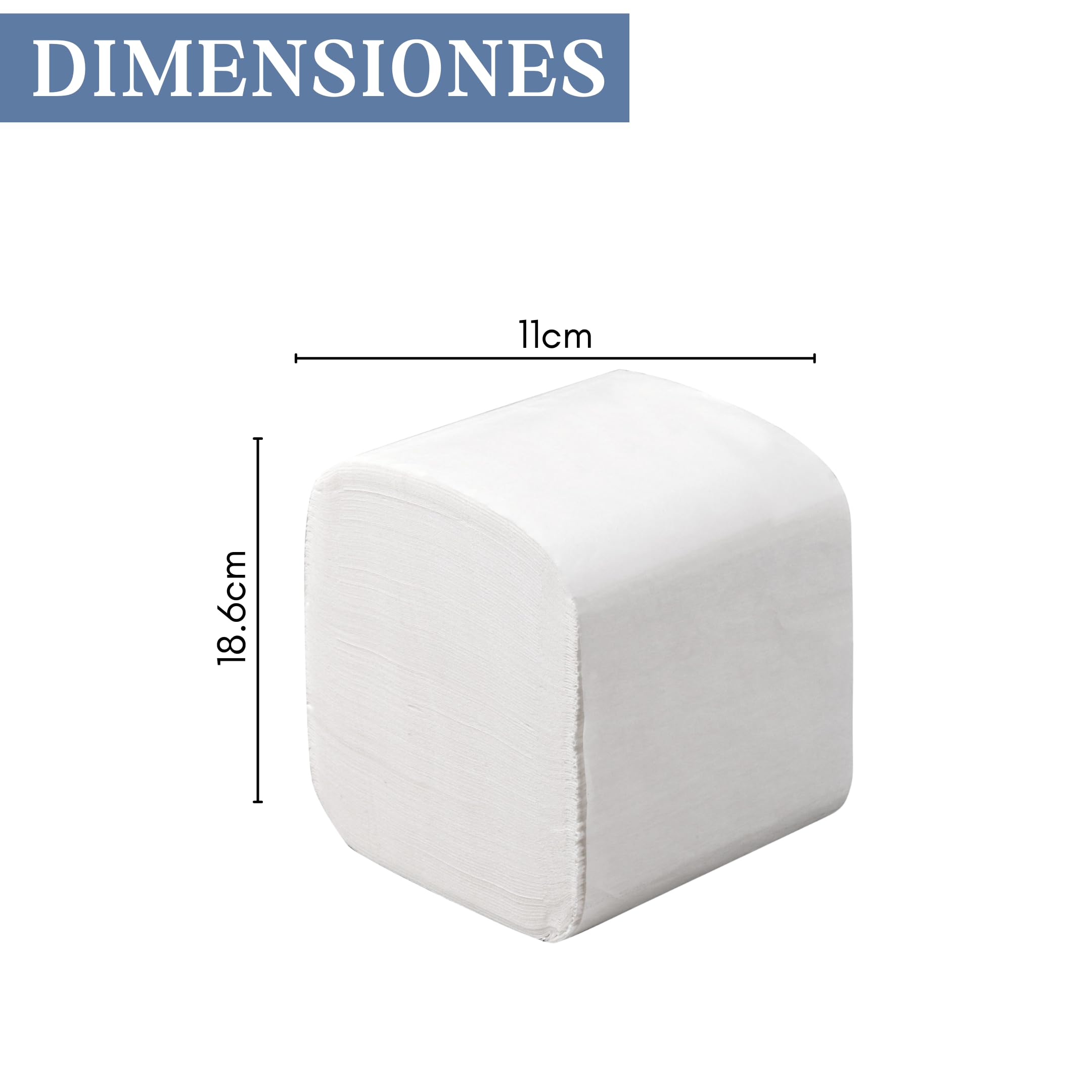Papel Higiénico Suave y Resistente - Papel Higienico Plegado Caja 9000 unidades, Papel WC Químico Ecológico, Toalla Secamanos Zig Zag, Papel Higiénico Humedo Wc