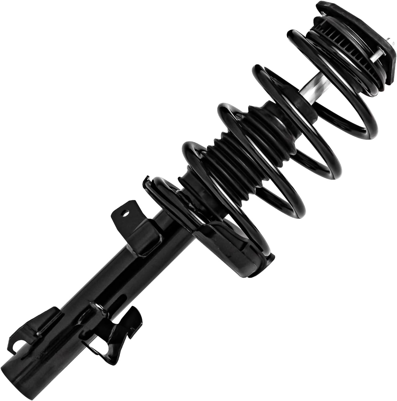 Detroit Axle - Front Left Strut for 04-11 Volvo S40 V50, 07-13 C30, 08-13 C70, Driver Side Strut & Coil Spring Assembly 2004 2005 2006 2007 2008 2009 2010 2011 2012 2013 Replacement Suspension