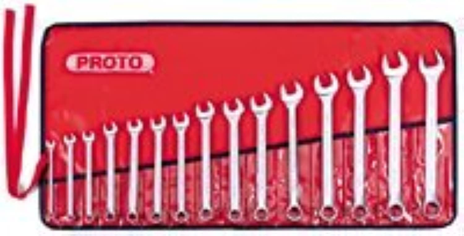 15 Piece Satin Metric Combination ASD Wrench Set 12 PT