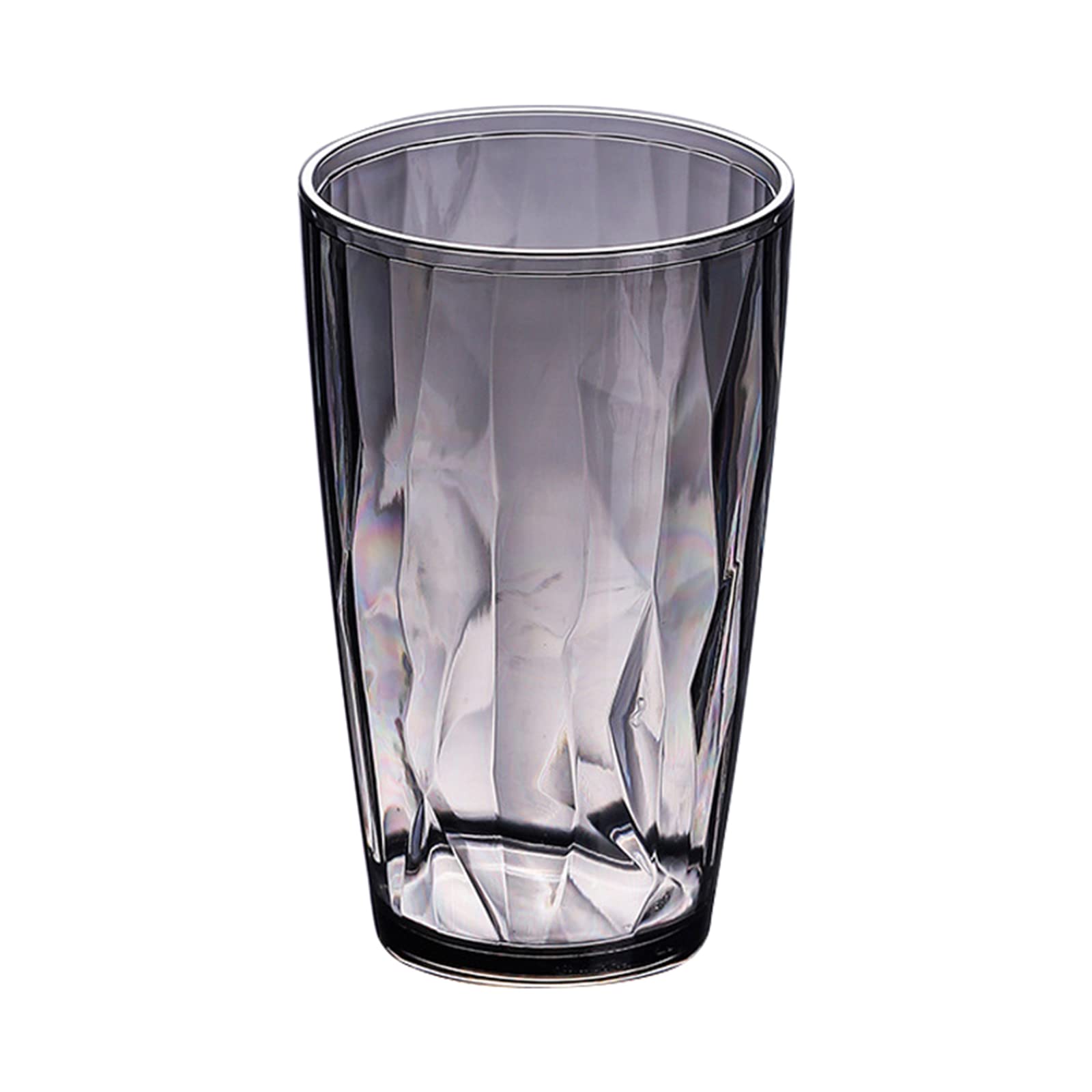 HZBB Unbreakable Acrylic Drinking Glasses Fruit Champagne Cup for 490ml Shatterproof Water Tumblers Drinking Glasses