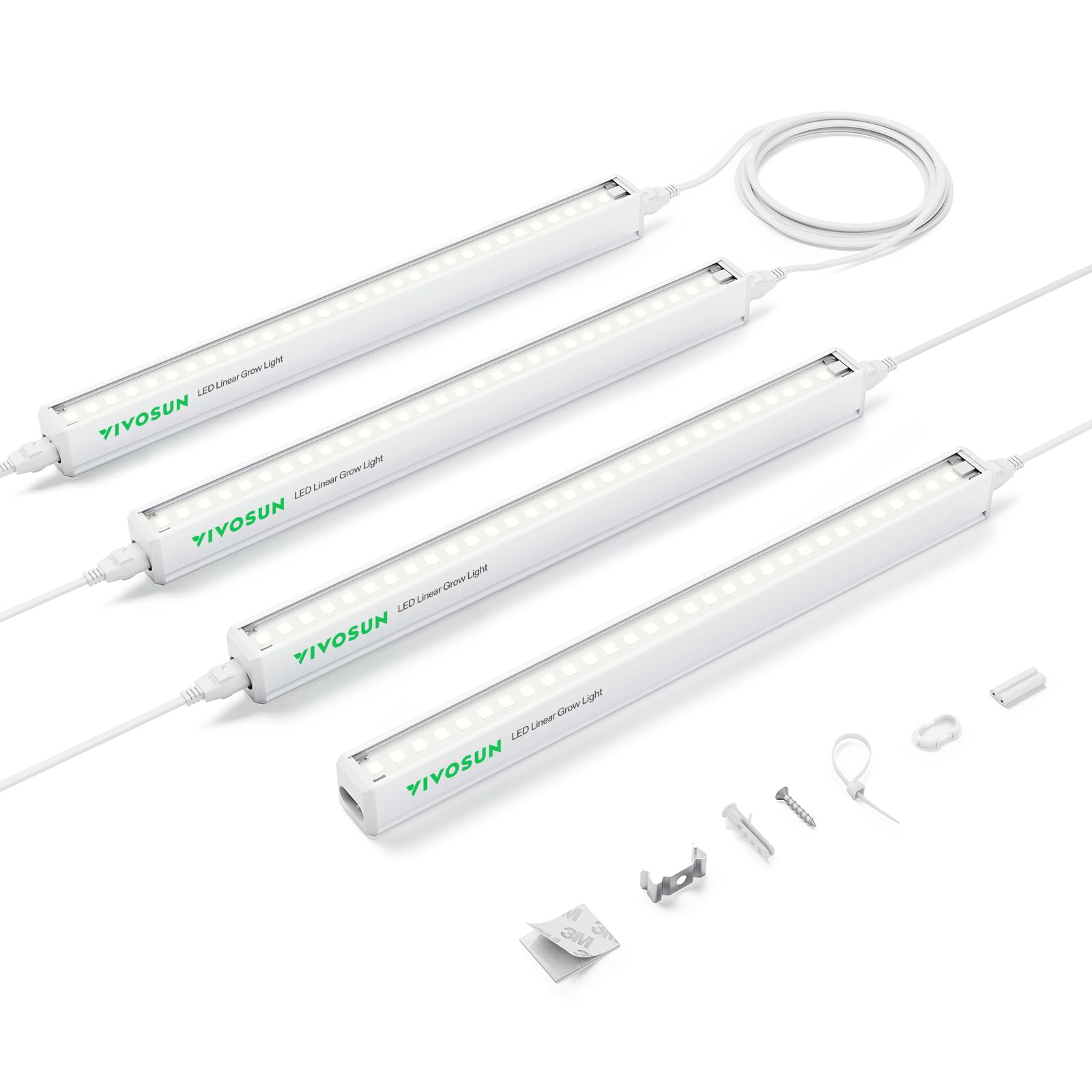 VIVOSUN T5 Grow Lights 1FT 4-Pack