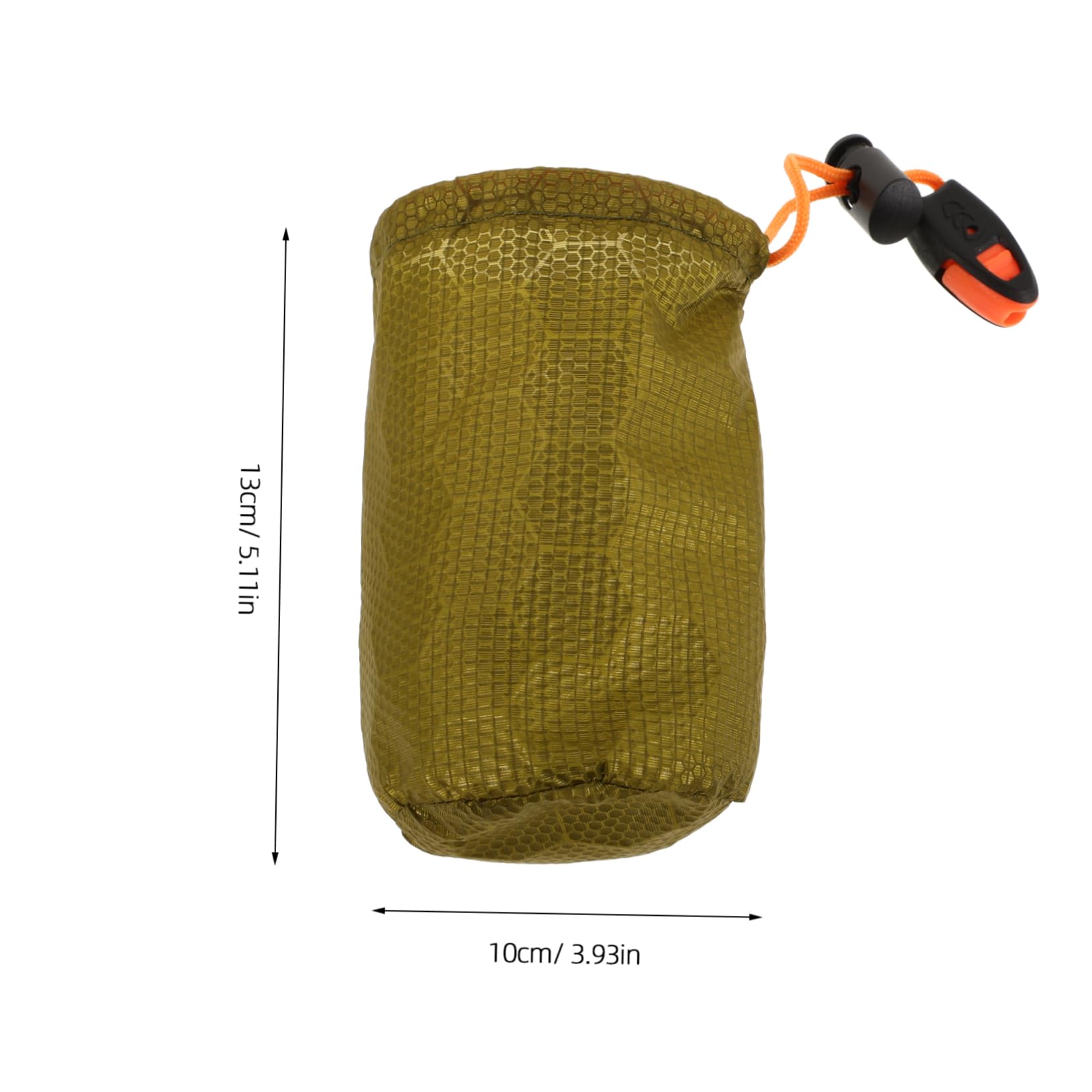 POPETPOP Small Stuff Sack Portable Drawstring Mesh Storage Bag for Outdoor Camping Hiking and Backpacking Keeps Dry and Protected