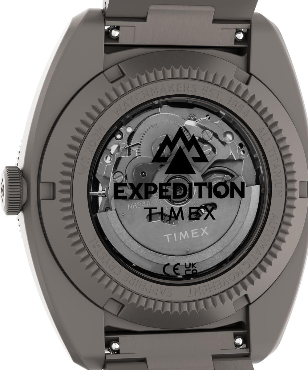 Timex Męski analogowy automatyczny zegarek na rękę Expedition Pioneer
