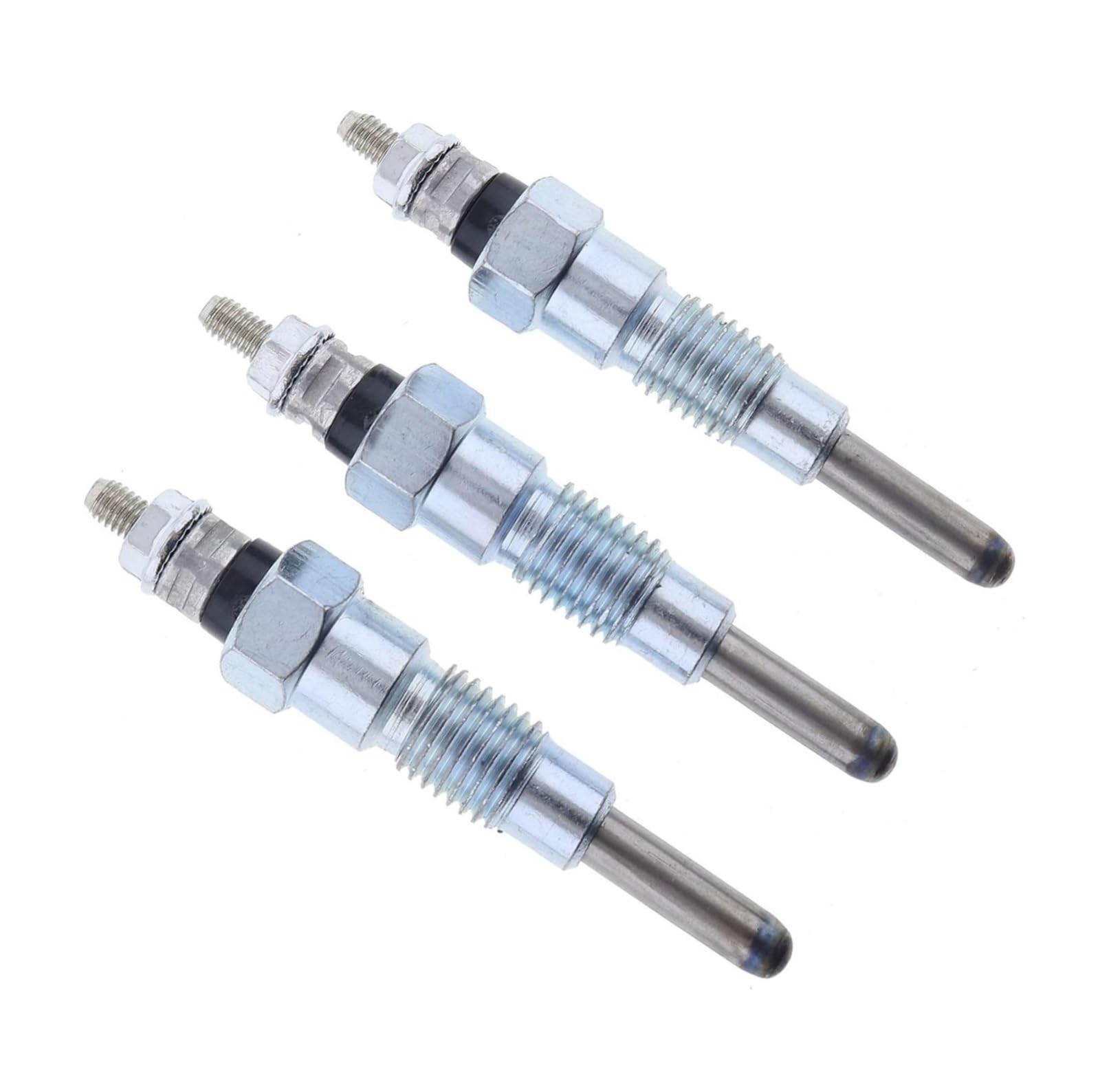 For John for Deere X495 X595 X740 X744 X748 X749 X750 X754 X758 Juego de bujías incandescentes M811937 MIU802457 for motor diésel 3TNV76 3TNM74 3TNV70 3PCS