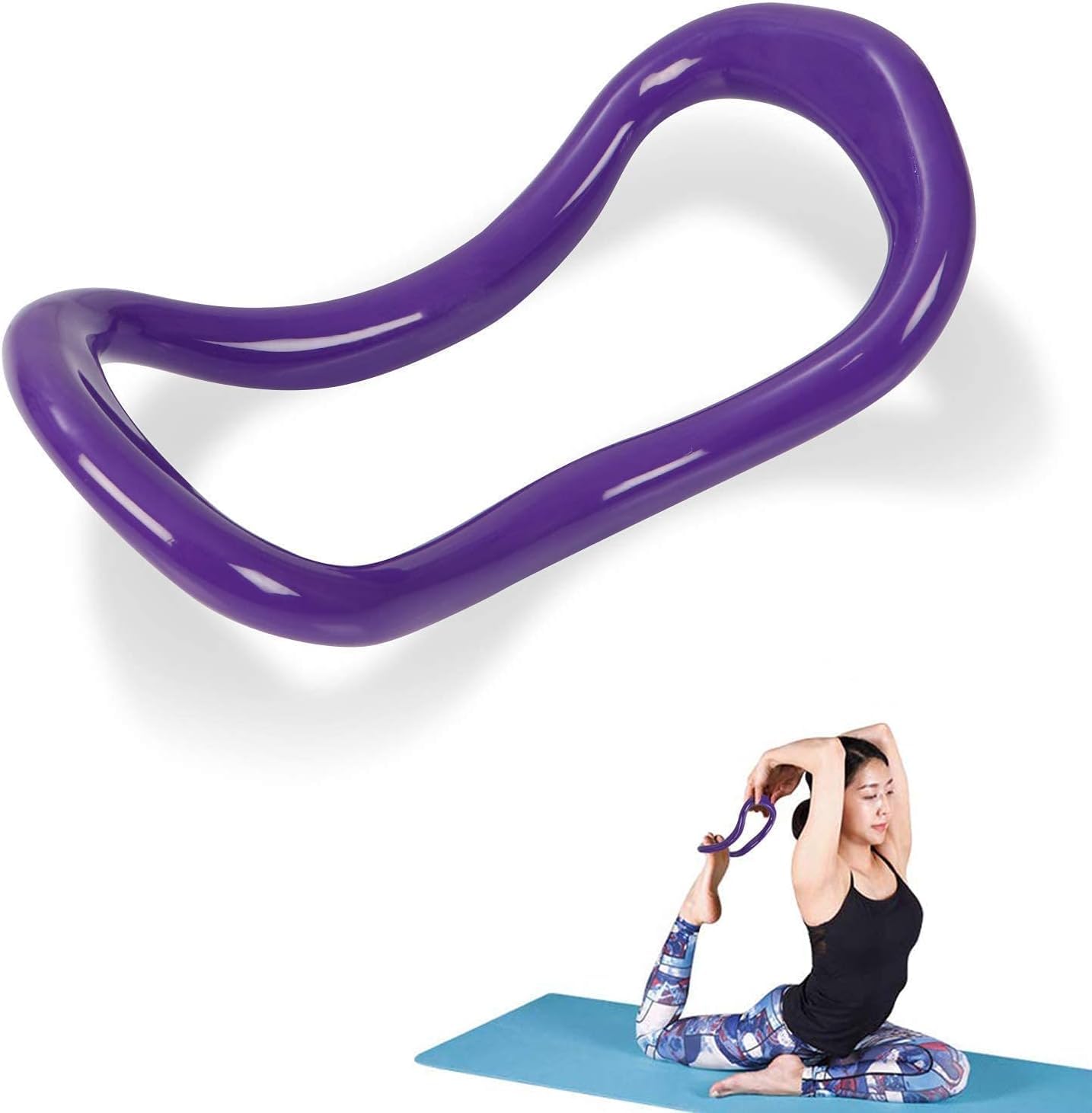 𝐃𝐫𝐮𝐦𝐬𝐭𝐨𝐧𝐞 𝟏𝟎-𝐘𝐞𝐚𝐫 𝐖𝐚𝐫𝐫𝐚𝐧𝐭𝐲 | Yoga Ring & Resistance Band – Core & Abs Workout, Belly Fat Loss, Stretching, Gymnastics, Home Fitness & Smart Exercise-image-47