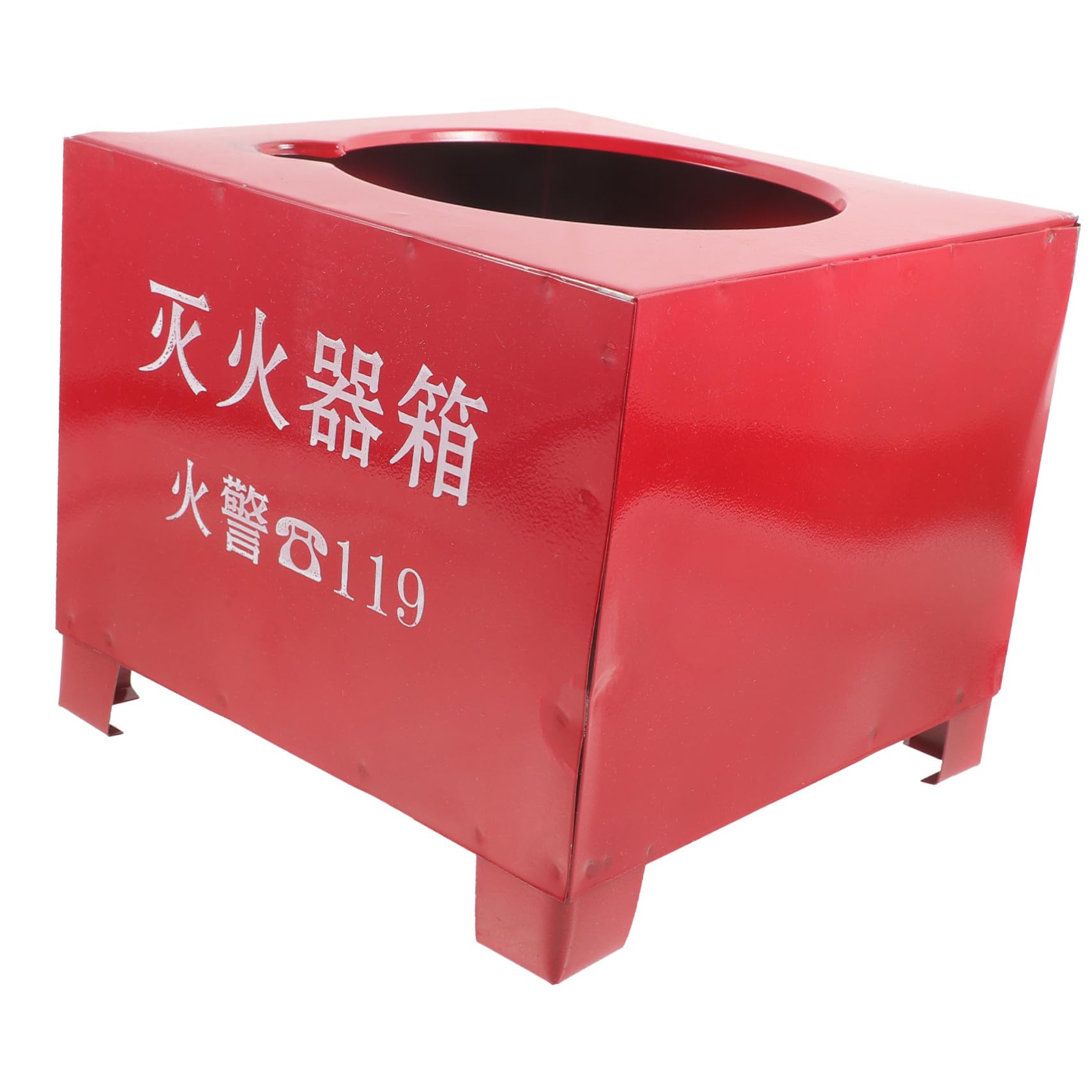 SOLUSTRE Base para Extintor de Incendios de Hierro Rojo 2-4kg Soporte Resistente y Práctico para Extintor Doméstico y Cocina