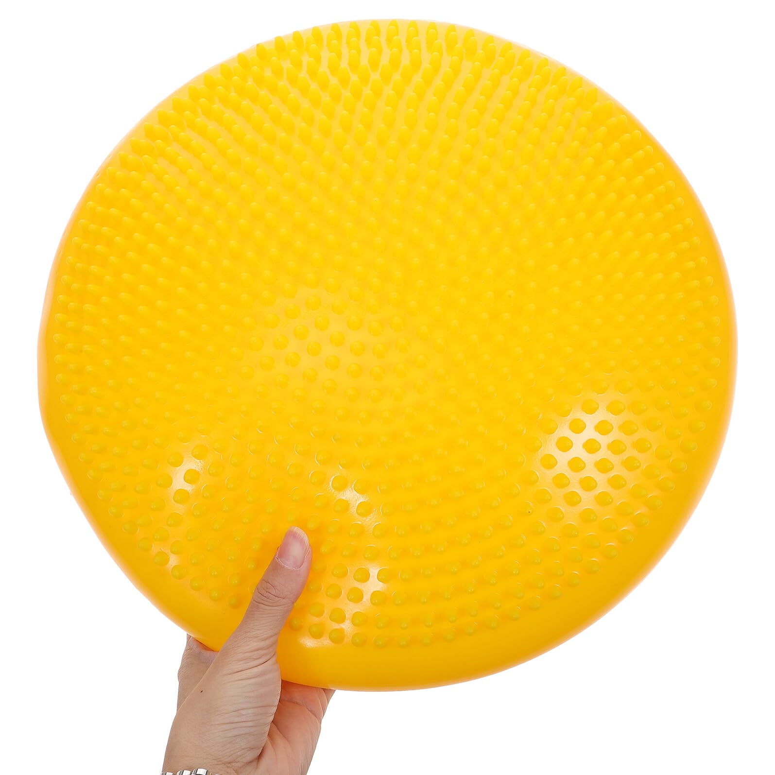 Aufblasbares Balance Kissen aus Pvc in Orange für Erwachsene