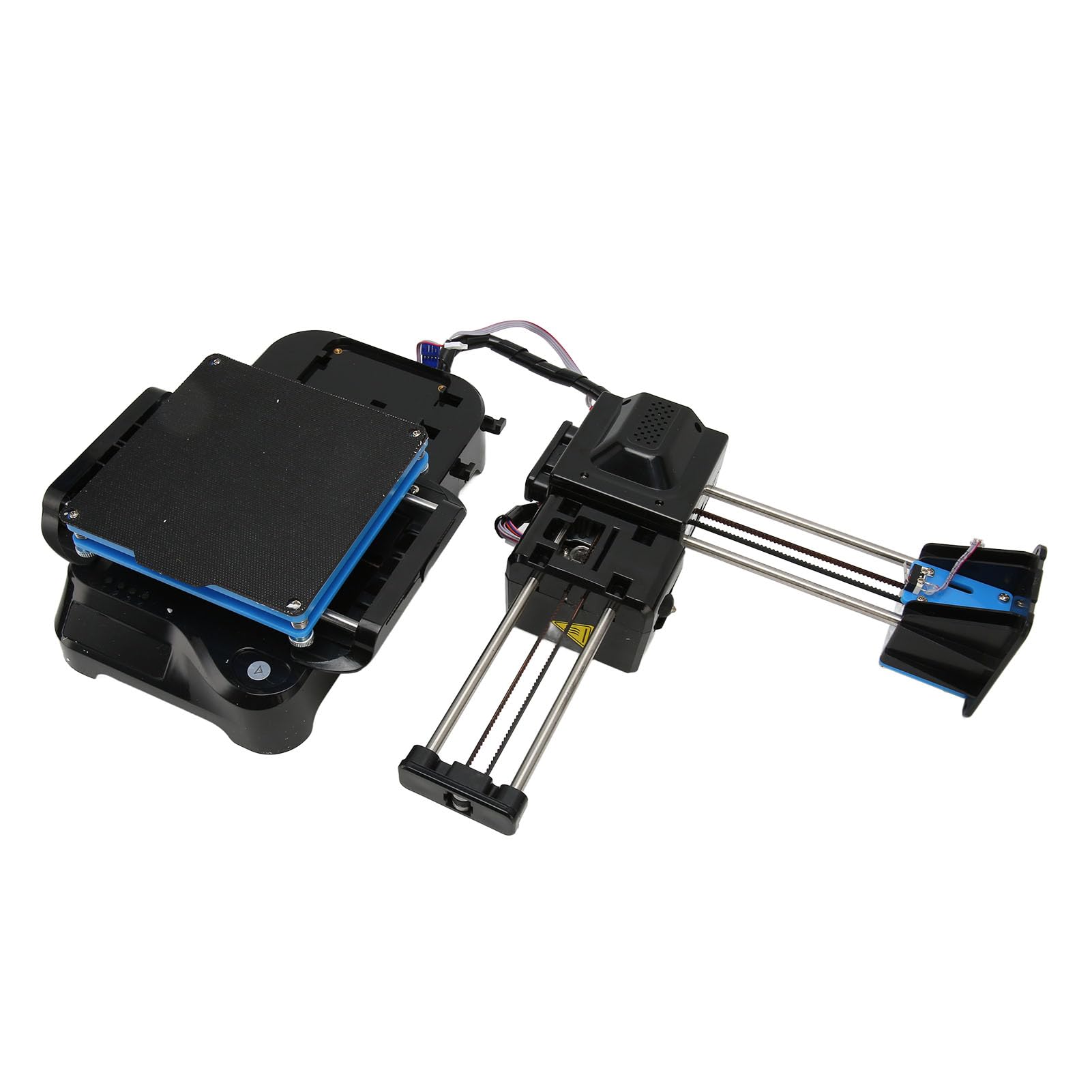 3D-printerkit om zelf te maken, pauze, mini-3D-printer, licht, 10 x 4 inch, drukvolume 100-240 V, hoge precisie voor kinderen, EU-stekker 110-240 V