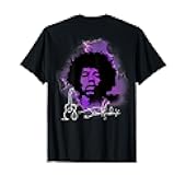 Jimi Hendrix_002_Back Printed T-Shirt