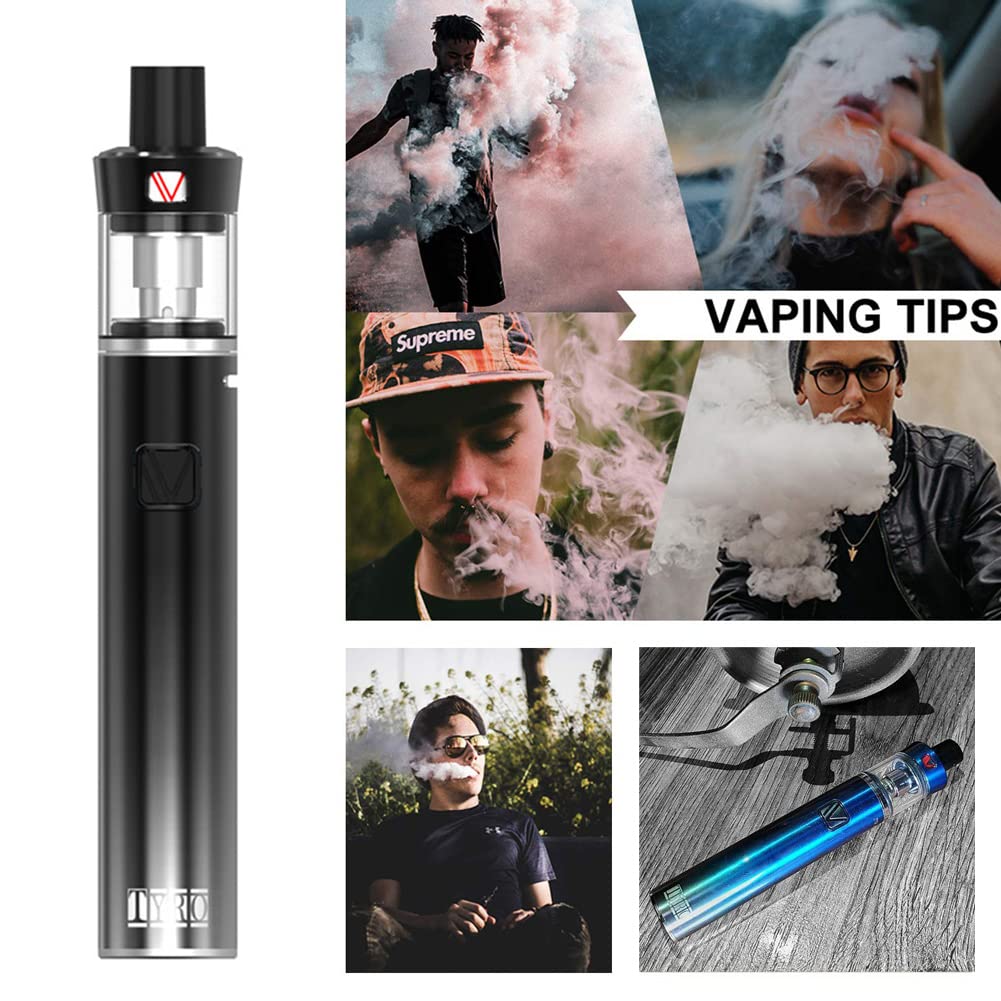 VAPTIO Tyro-Kit Vape Pen 1500 mAh Battery 25 W Power Electronic Cigarette  in All-in-One Starter Kit with 2.0 ml Tank, No E Liquid No Nicotine:  Amazon.de: Electronics & Photo