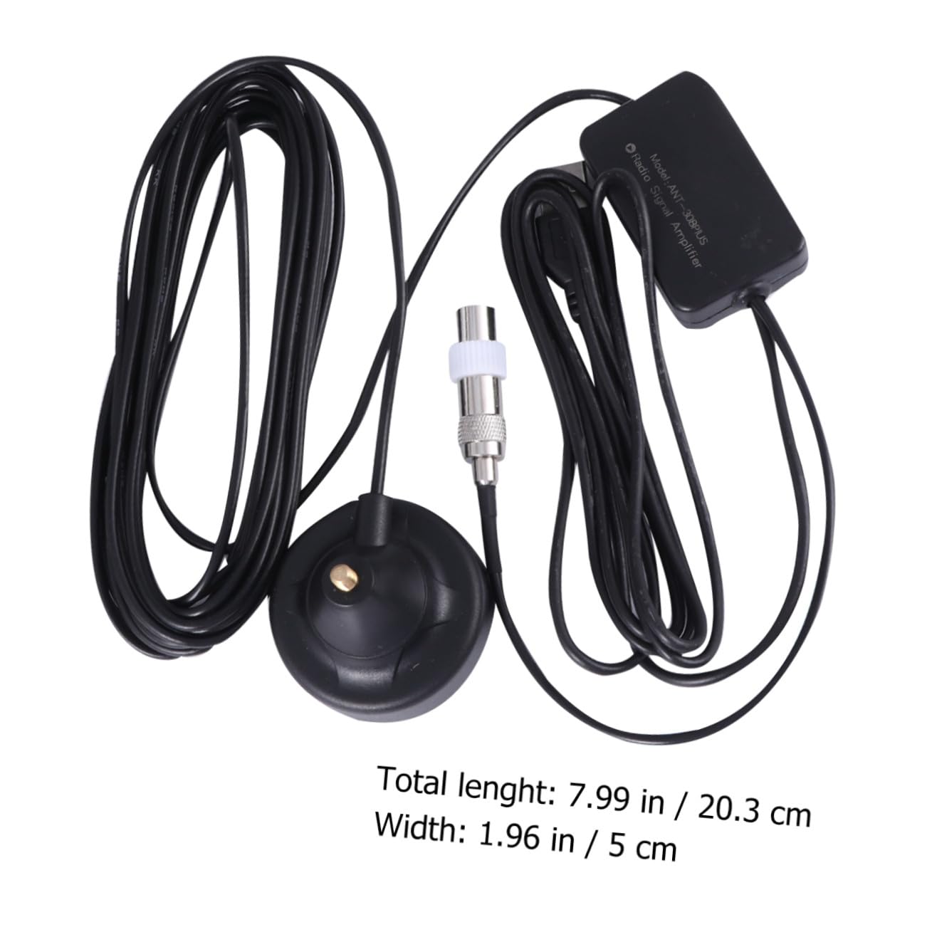 Homoyoyo Antenne Radio Améliorée Ant-Plus Antenne Et Portable pour Maison Signal Radio Optimal Noir