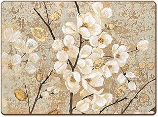 CALA Home "Illuminated Branches Placemats - Set of 4 - LARGE