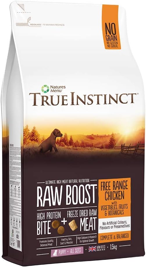 instinct raw boost puppy