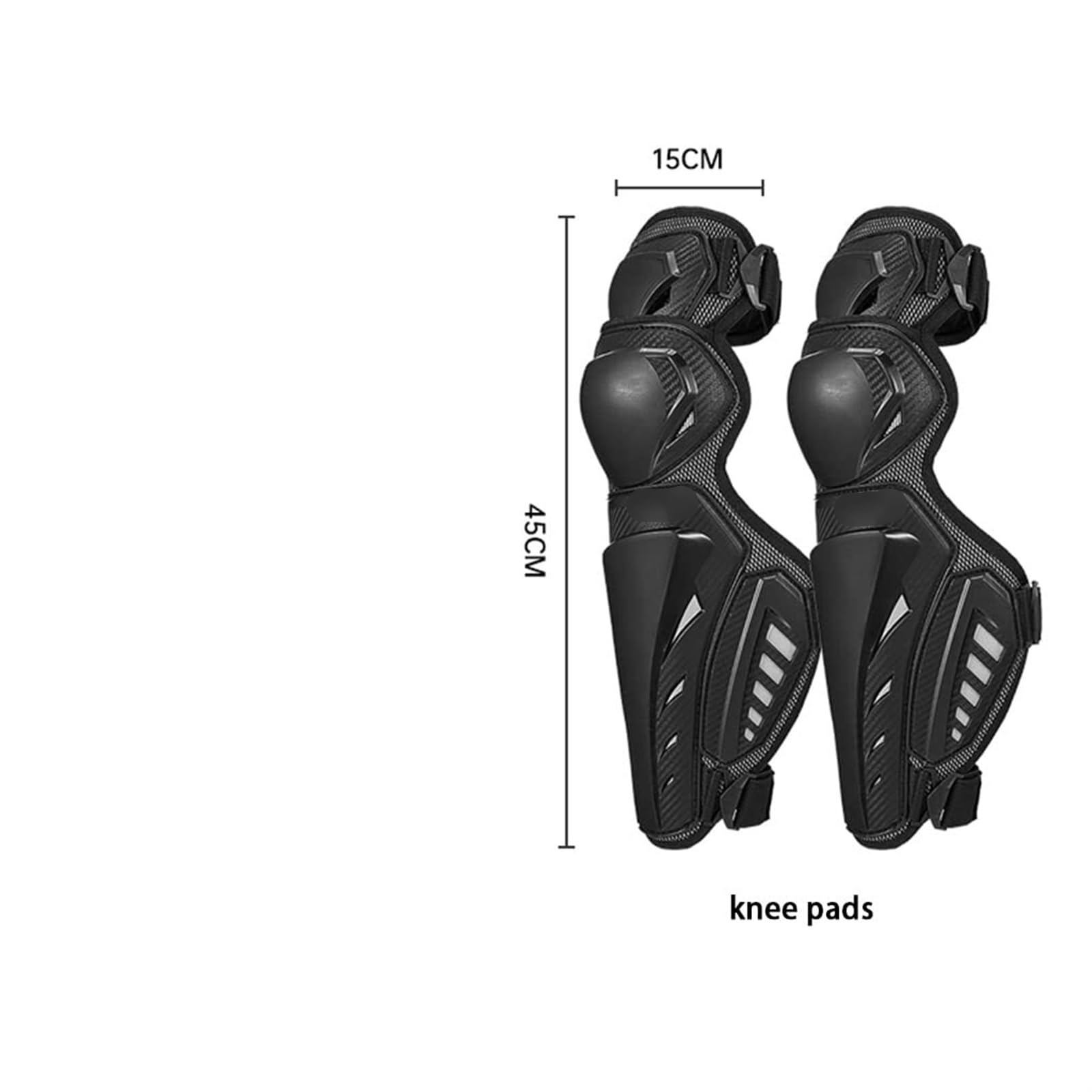 Kniepolster Kniekissen Motorrad Kniematte Unisex Anti-Fall Motorrad Reiten Knieschützer Winddicht Warm Anti-Fall Schutzausrüstung Knieschoner Protektoren Set Für Motocross ATV Mountainbike