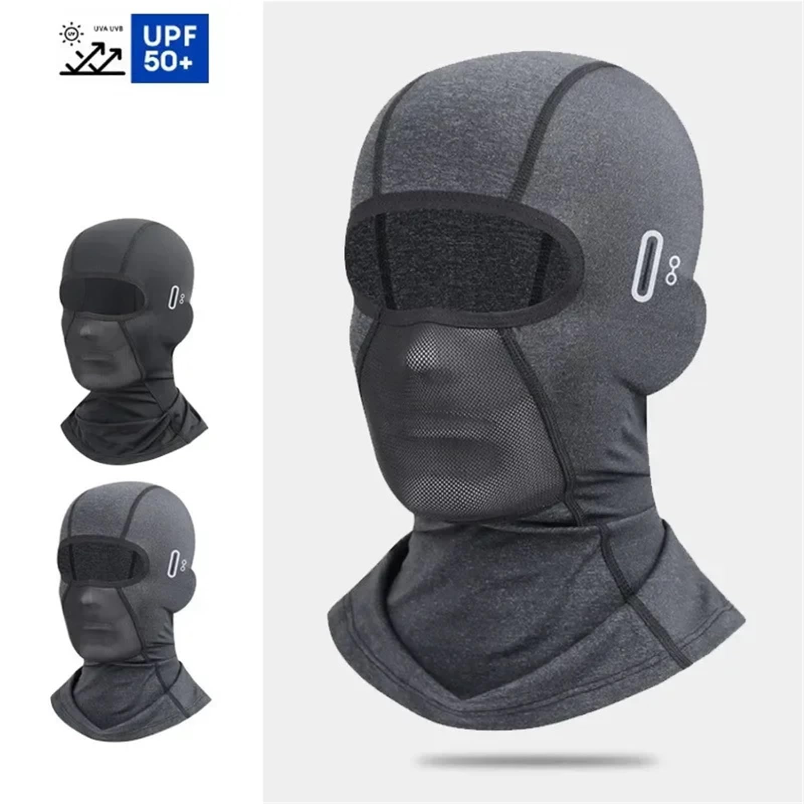 Outdoor-Kapuze, Fahrradhelm, Fahrradhut, Kappen, Herren-Gesichtsmaske, Motorrad, gefüttert, atmungsaktiv, Sonnenschutz FüR Radfahren