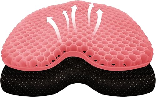 Miniatura 27 de Cojín de asiento de kayak, asiento de kayak de gel grueso antideslizante impermeable, almohadilla de goma portátil para remo de canoa para estadio