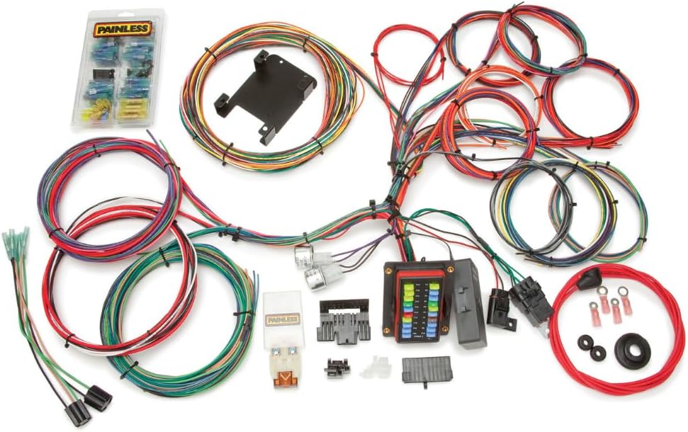Painless Performance 10140 Customizable Weatherproof Off-Road Chassis Harness - 26 Circuits