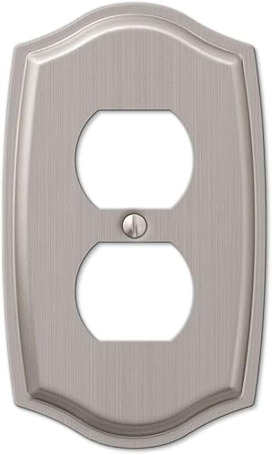 Sonoma 1 - Placa de salida dúplex (níquel)