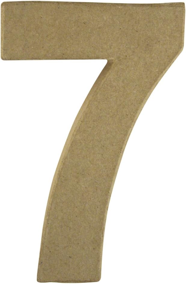 RAYHER 71733000 Pappmachã © Number 7 Fsc Recycled 100%, 15x9,4x3 cm