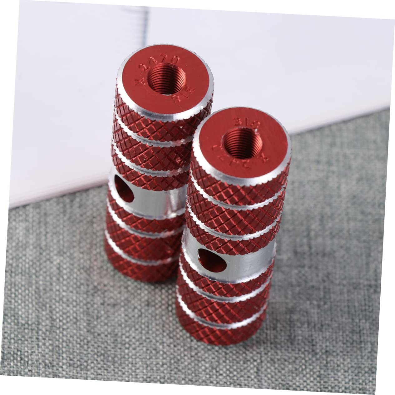 HANABASS Alloy Pedals for Mountain Bikes 9.5mm 10mm Bike Foot Pegs Quick Release