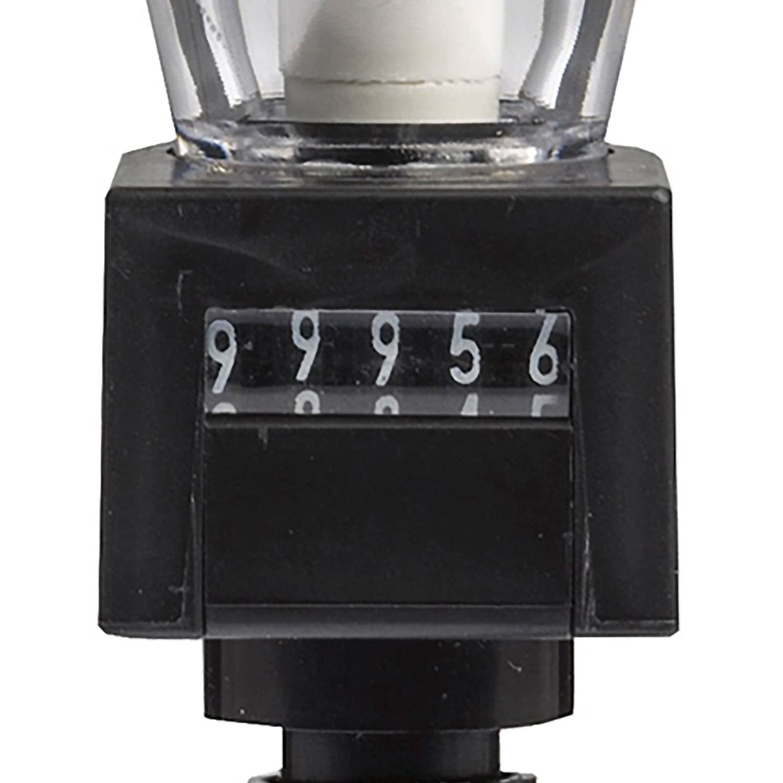 Westmark Dosiergerät mit Zählwerk, Dosierung pro Ausguss: 4 cl, Kunststoff, Standard, Schwarz/Transparent, 94402260