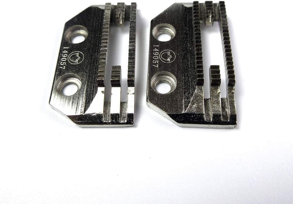 2 Pcs Feed Dog #149057 for Juki Brother Consew Mitsubishi Sewing Machine
