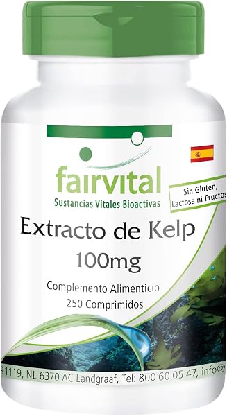 Fairvital Kelp 150µg 250 Comprimidos