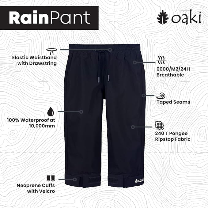 Image of Oakiwear Children's Trail and Rain Pants for Kids & Toddlers