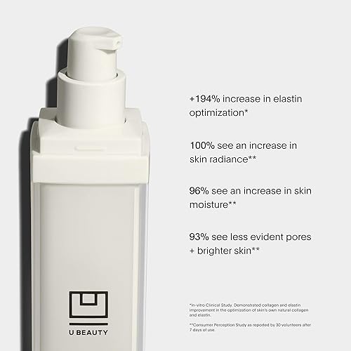 Miniatura 2 de U Beauty Compuesto de rejuvenecimiento  Suero de vitamina C con retinol vitamina E exfoliante AHA ácido hialurónico para antienvejecimiento diario e