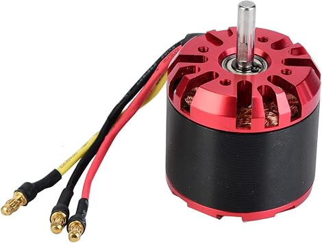 C4250 Brushless Motor, Alloy Heat Dissipation Brushless Motor, Outrunner Brushless Sensorless Motor with Hall Propeller,for Electric Cycling Scooter