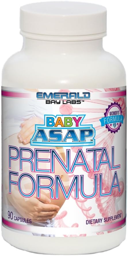 Baby ASAP for Women: Premium Prenatal Vitamins. Enhanced Support Before and During Pregnancy. Supports Healthy Methylation. Contains Superior Methylcobalamin and 5-MTHF (Active Folate)