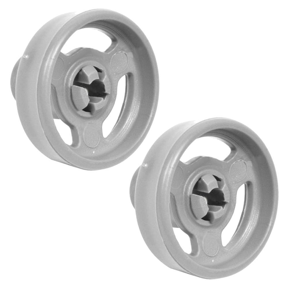 Baumatic Genuine Lower Basket Wheels & Axles BDW45 BDI652 BDI631 Dishwasher (Pack of 2)