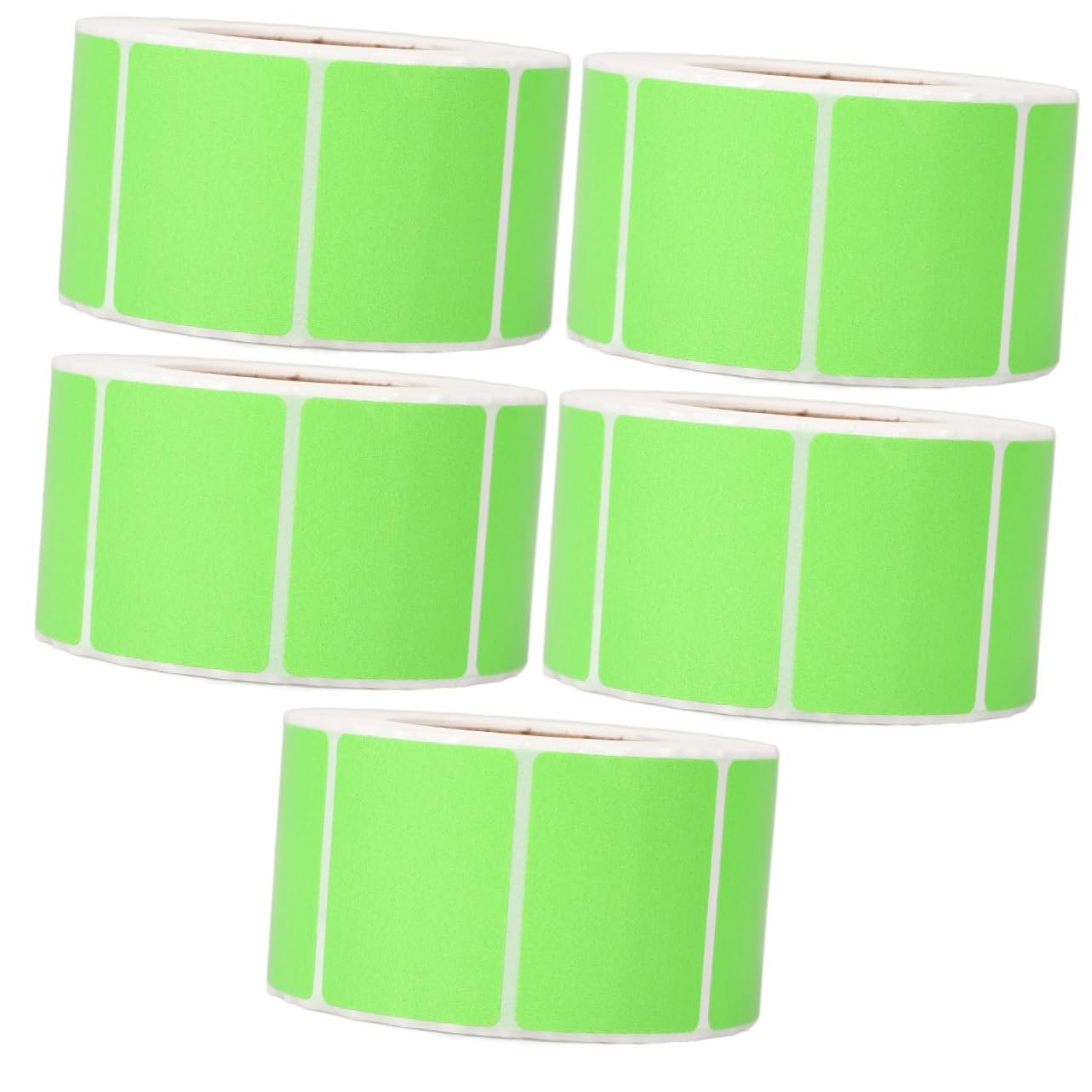 5rollen Farbige Wasserfeste Thermodrucketiketten Für Selbstklebendes Etikettenpapier Geeignet Für Büro Und Heimprojekte