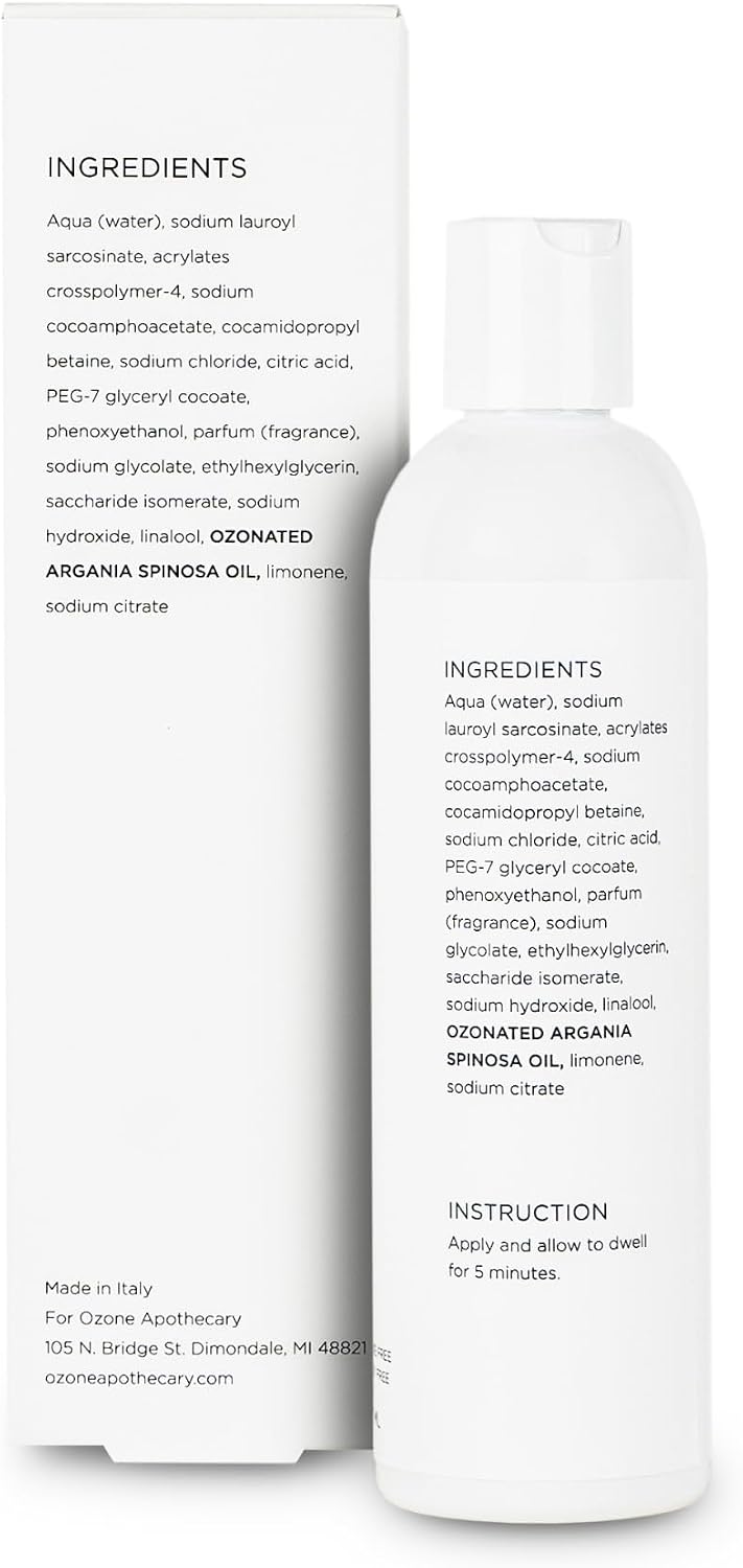 Pet Ozone Shampoo | Ozone Infused Argan Oil Pet Shampoo | Natural Cleanser for Animal Skin and Fur | Ozonated Wash for Dogs & Cats image 3