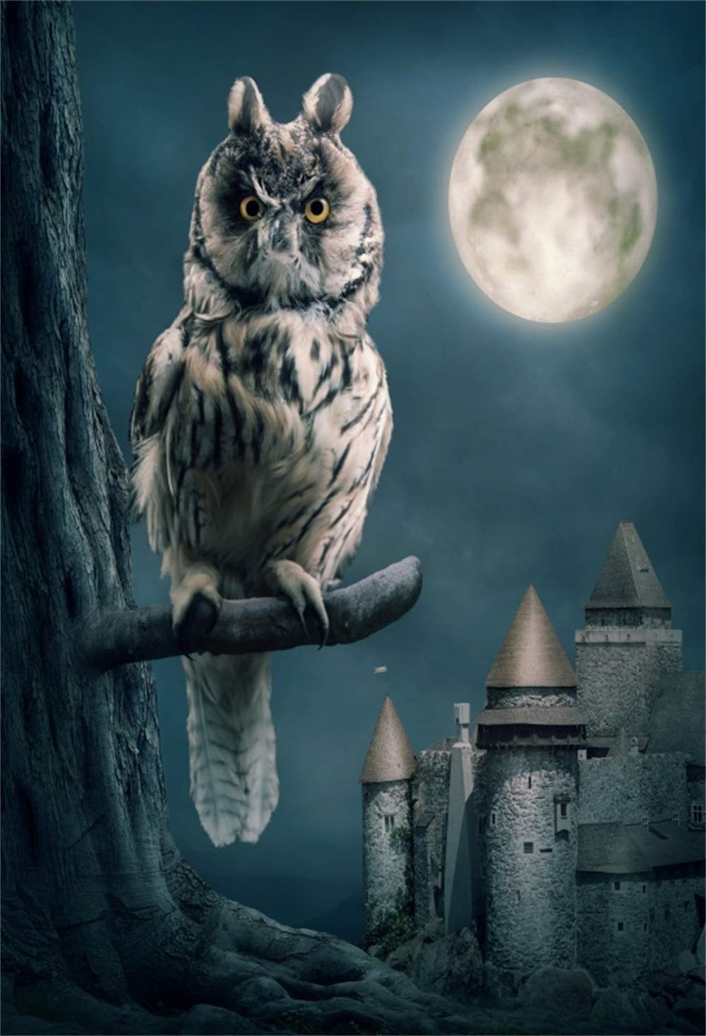 Amazon | Qinunipoto 背景布 ハロウィン happy halloween 写真撮影用