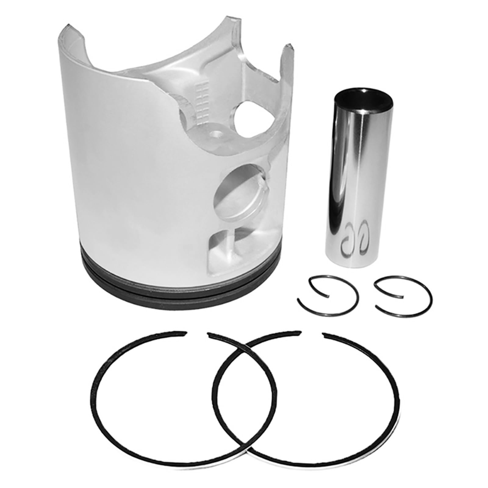 Motor Cilinderpad Pasuje do KAWASAKI KX250 1992 1993 1994 1995 1996 1997 1998 1999 2000 2001 2002 2003 2004 66,4 mm + 60 67 mm zestaw pierścieni tłokowych(66.4mm (STD))