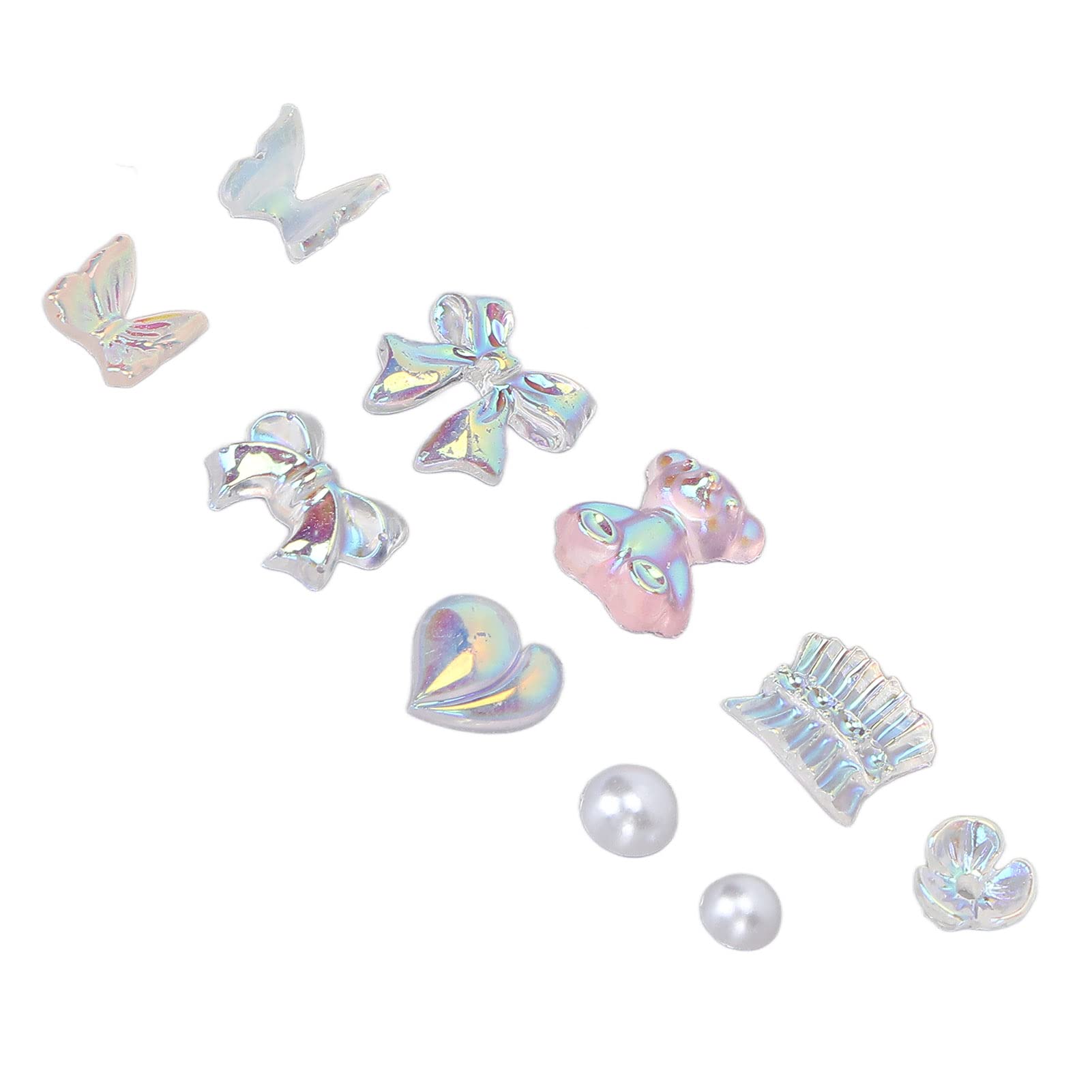 Arch Shaped Nail Decoration, Delicate Nail Resin Decoration Ornament