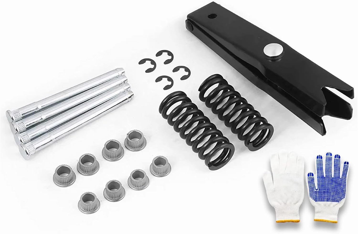 Door Hinge Repair Kit for Chevy GMC, Door Hinge Pin and Bushing Repair Kits Compatible with Chevy GMC C1500 C2500 K1500 K2500 K3500 Suburban Tahoe Jimmy Yukon (1988-2002 Kit)