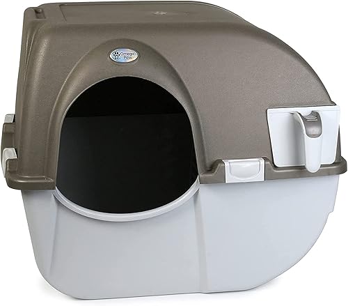 Miniatura 10 de Omega Paw Roll 'n Clean Litter Box Large Generation 5.0,Grey,NRA20-1V5.0