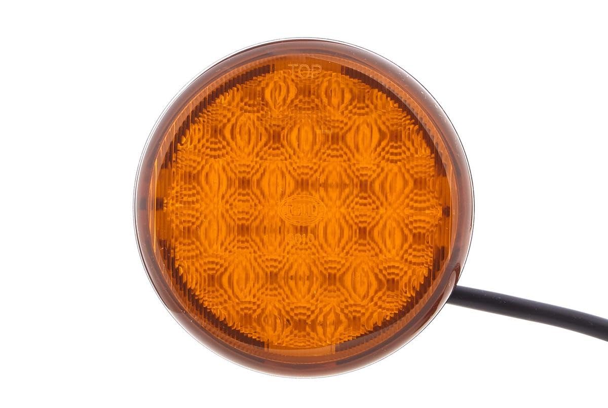 HELLA 2XD 959 011-021 LED-Luz de aviso - Multi F 83mm - 12/24V - amarillo - redondo - Montaje