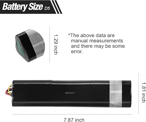 Miniatura 7 de Reemplazo de batería para aspiradoras robóticas Neato D3 D4 D5 D6 D7 D3+ D301 D303 D5+ D502 D503 D603 D701 D702 D703 D705 Robotics Modelo: 205-0011