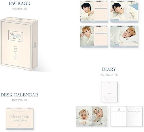 Miniatura 5 de SALUDOS DE LA TEMPORADA 2024 DE RAY KIDS DÍA PERFECTO CON SKZ K-POP SELLADO