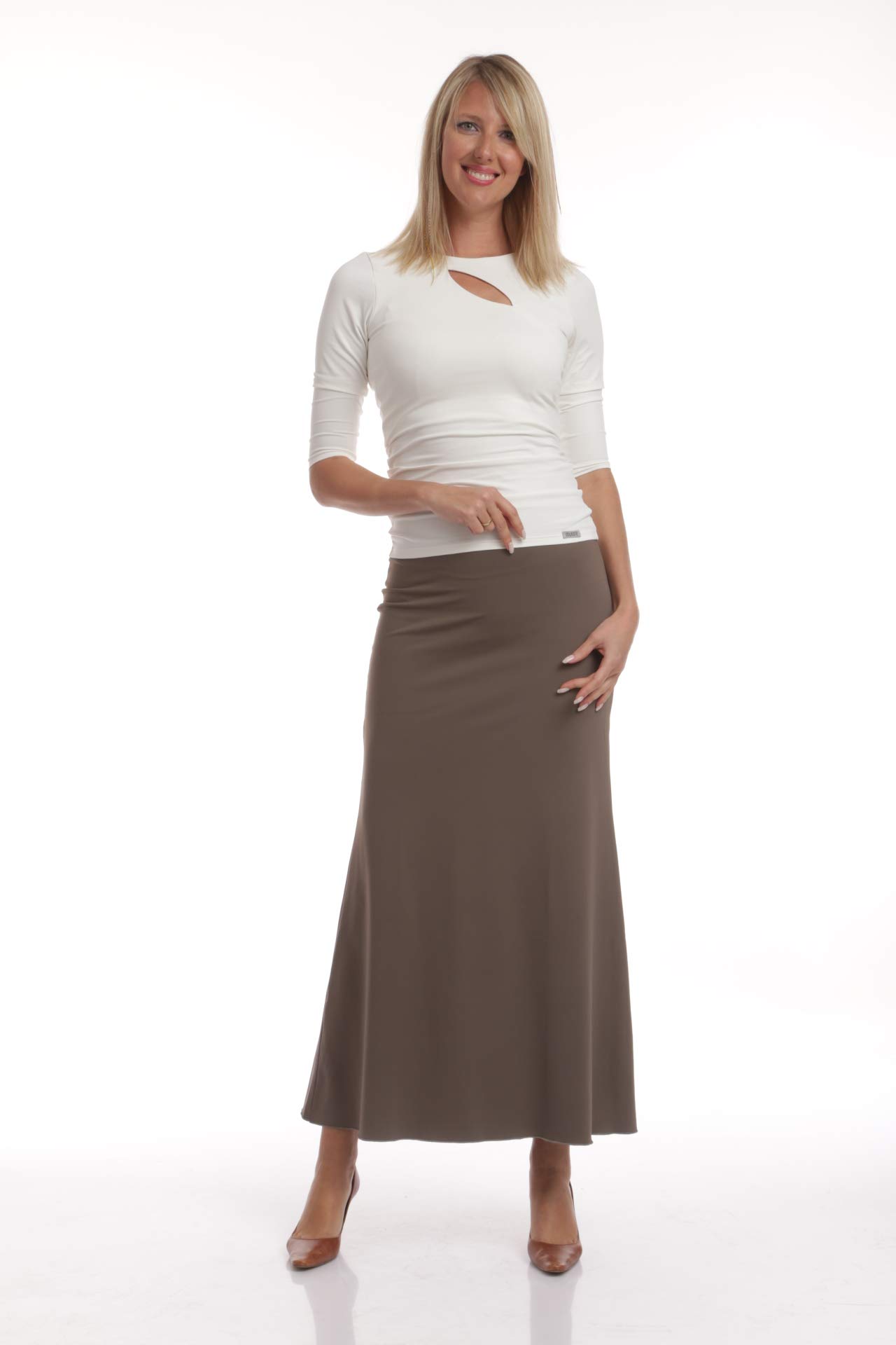 Mutare Parent Damen Effektvoller Designer Goudet-Rock Premiumstoff Made in Deutschland