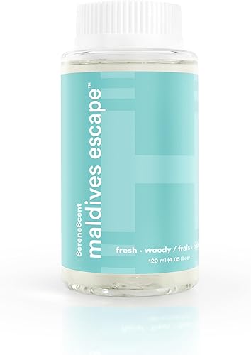 Miniatura 18 de Homedics SereneScent - Recambio de aceite para difusor sin agua, ciprés esmerilado (4.1 fl oz). Fragancia revitalizante para el hogar. Compatible
